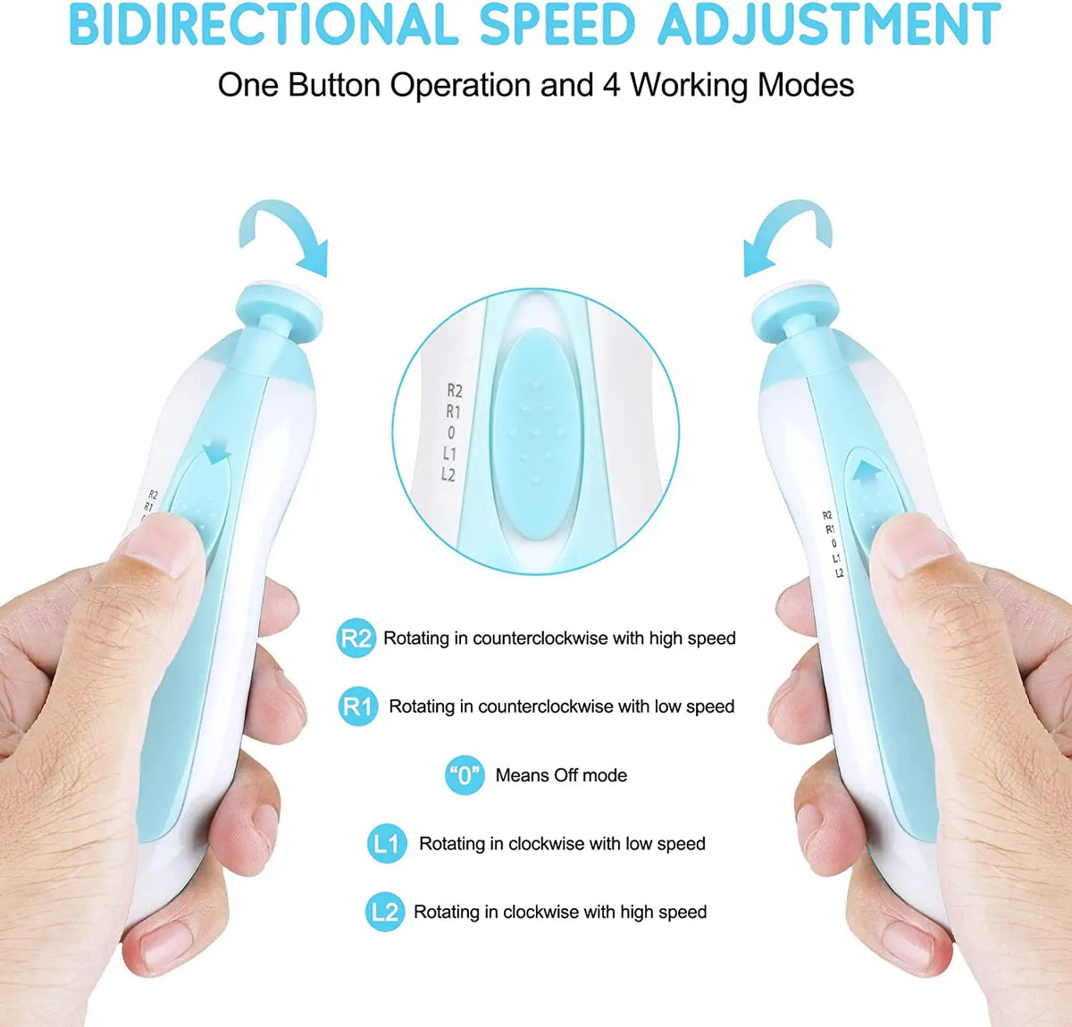 Electric baby nail trimmer