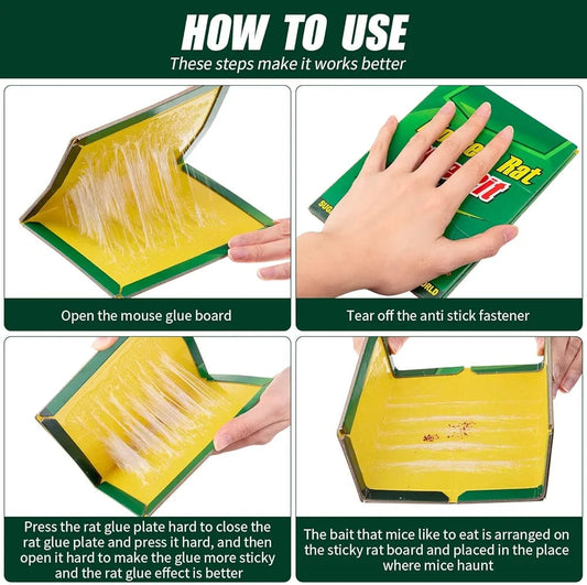 Ultra-Sticky Mouse & Rat Glue Trap Book – Non-Toxic — original image 1