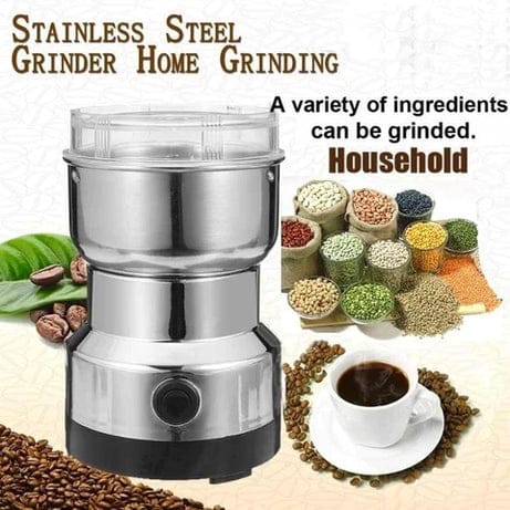 RAF Mini Electric Coffee & Spice Grinder – Stainless Steel — original image 2