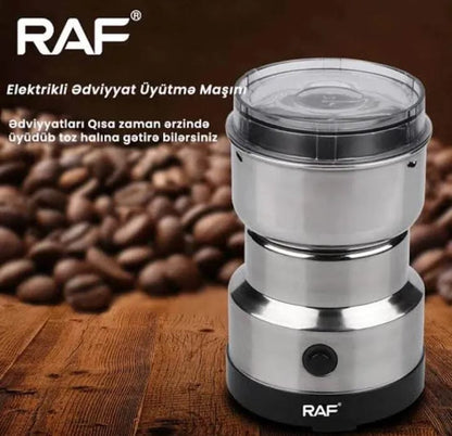 RAF Mini Electric Coffee & Spice Grinder – Stainless Steel — original image 3