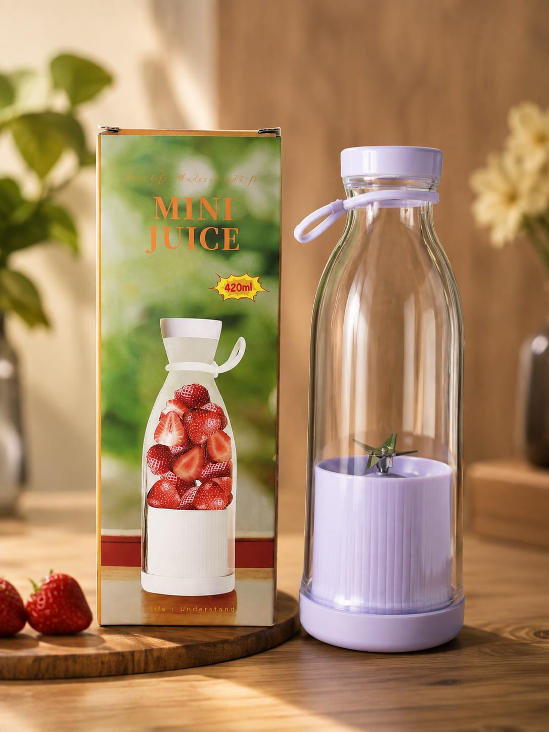 Portable Mini Juicer Blender – Rechargeable Bottle Design — original image 1