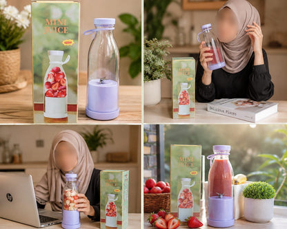 Portable Mini Juicer Blender – Rechargeable Bottle Design — original image 4