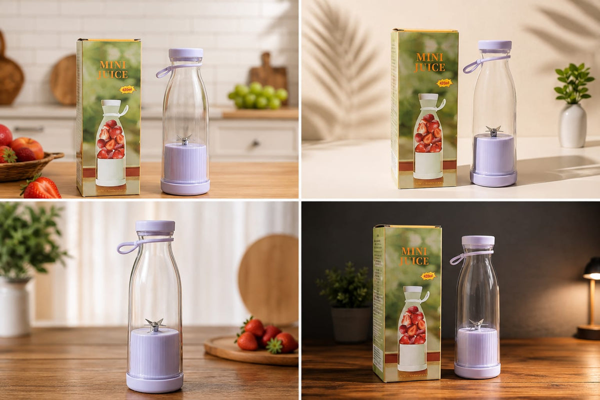 Portable Mini Juicer Blender – Rechargeable Bottle Design — original image 3