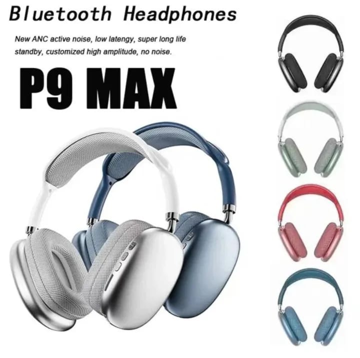 P9 Wireless Bluetooth Headphones with Mic – Noise Cancelling — original image 4