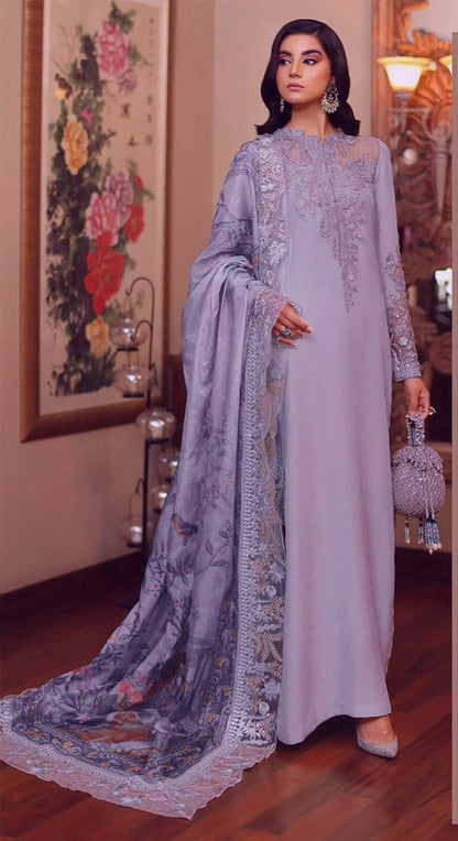 Azure AZ-06 Embroidered Silk 3-Piece Suit – Festive Collection — original image 1