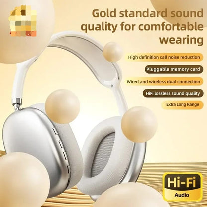 P9 Wireless Bluetooth Headphones with Mic – Noise Cancelling — original image 2