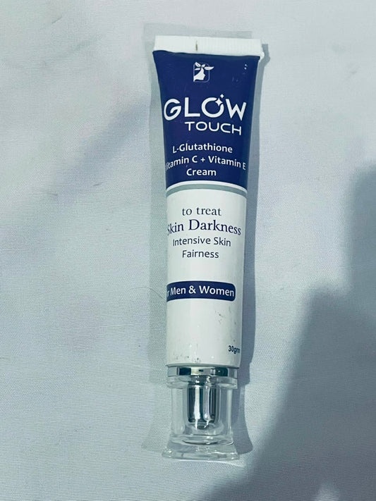Glow Touch Cream tube side view