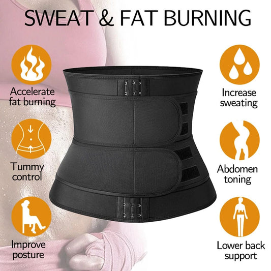 Waist Trainer Slimming Belt Body Shaper Tummy Control Waist Trimmer for Men Women