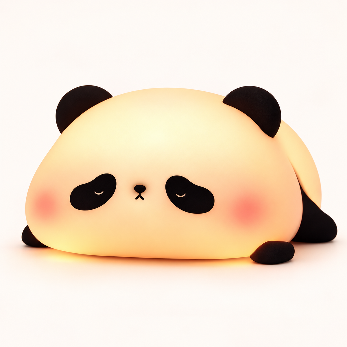 Sleeping panda LED night light