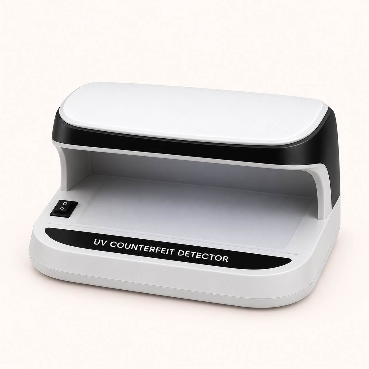 UV counterfeit money detector desk unit